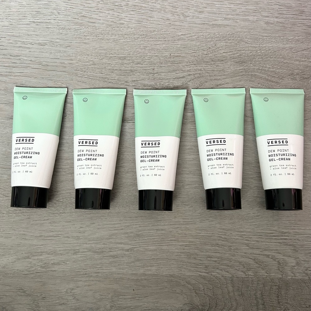 Versed Dew Point Moisturizing Gel-Cream Bundle of 5